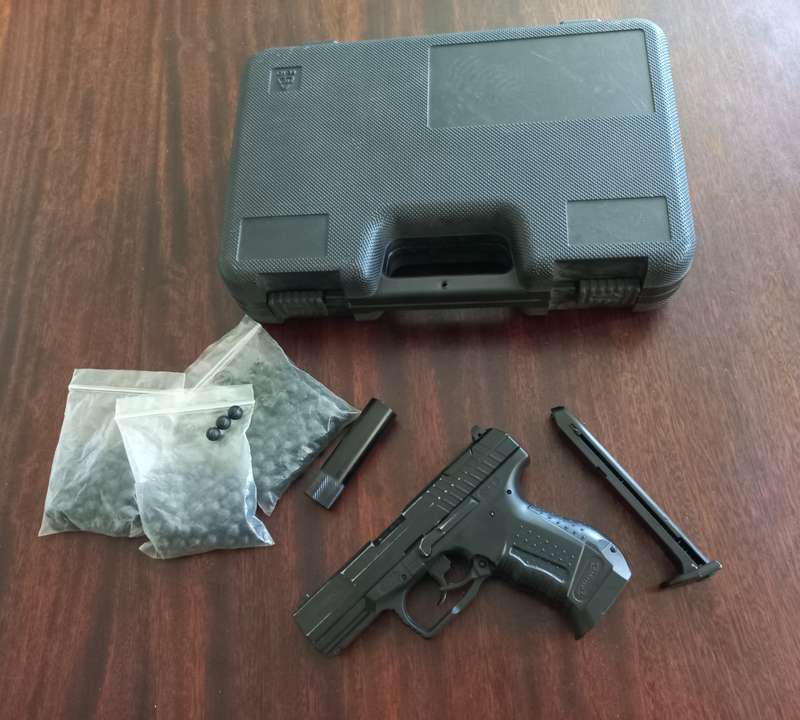 WATHER CAST STEEL GAS PISTOL P99 RAM - MADE IN GERMANY