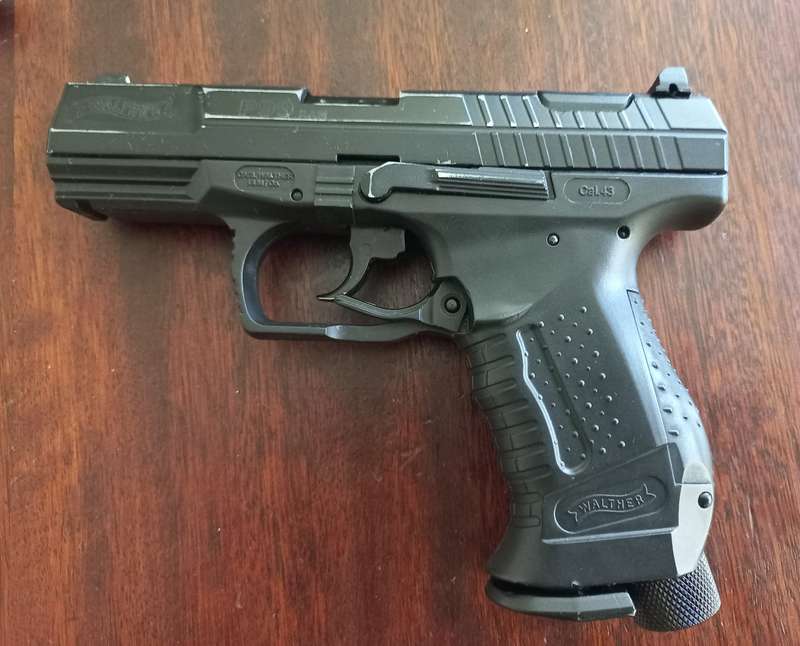 WATHER CAST STEEL GAS PISTOL P99 RAM - MADE IN GERMANY