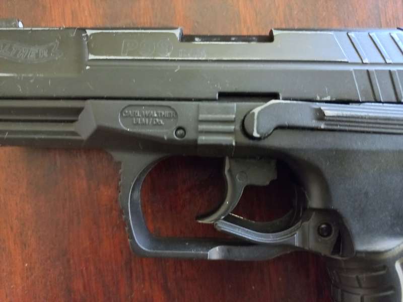 WATHER CAST STEEL GAS PISTOL P99 RAM - MADE IN GERMANY