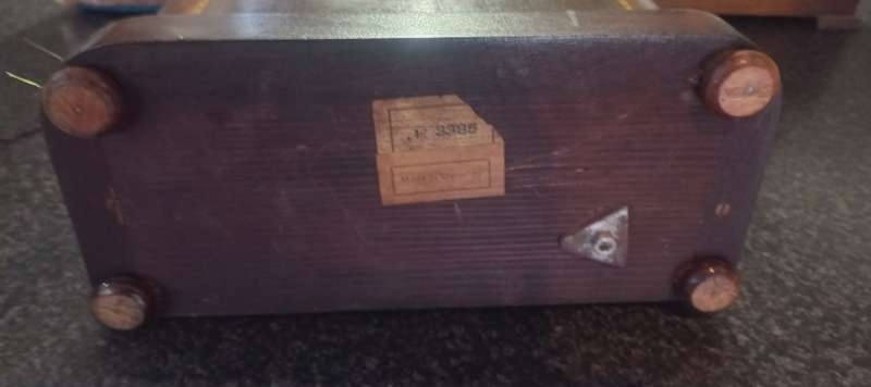 VINTAGE  MANTLE CLOCK - MADE IN GERMANY