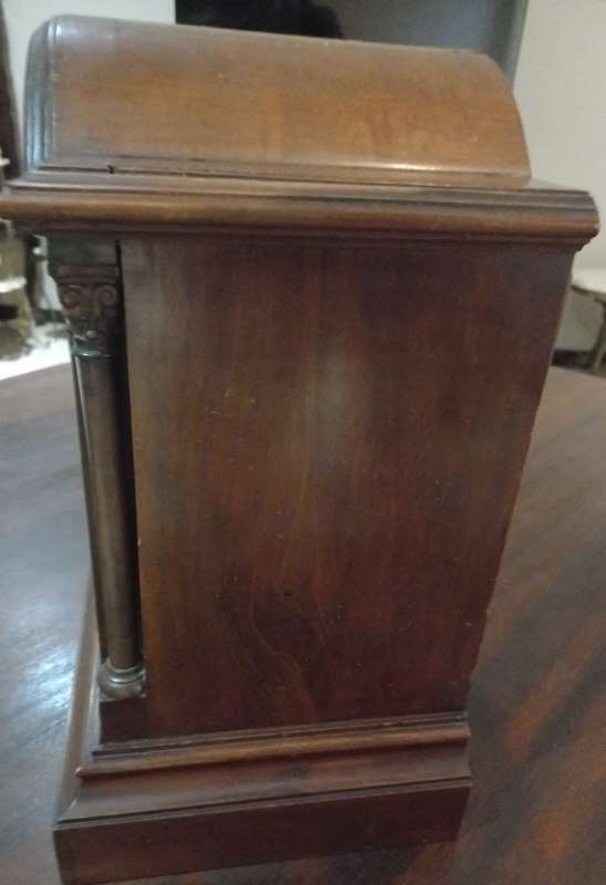ANTIQUE MANTLE CLOCK - MADE BY  - WINTERHALDER AND HOFMEIER GERMANY