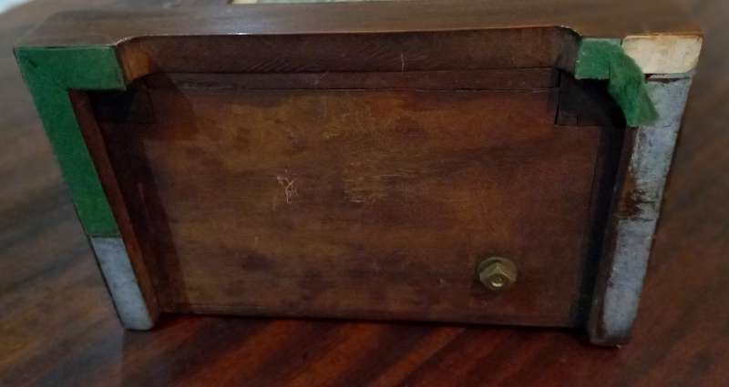 ANTIQUE MANTLE CLOCK - MADE BY  - WINTERHALDER AND HOFMEIER GERMANY