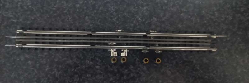 VINTAGE AUTOMATIC WHISTLE TRAIN SET IN ORIGINAL BOX - MADE IN JAPAN