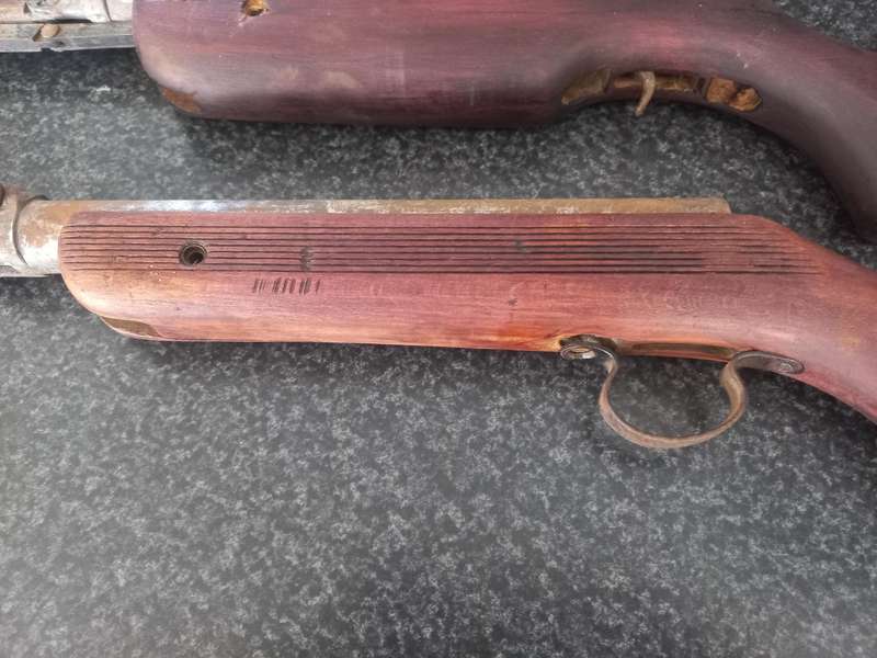 2x VEREY OLD TOP LOADER PELET GUNS