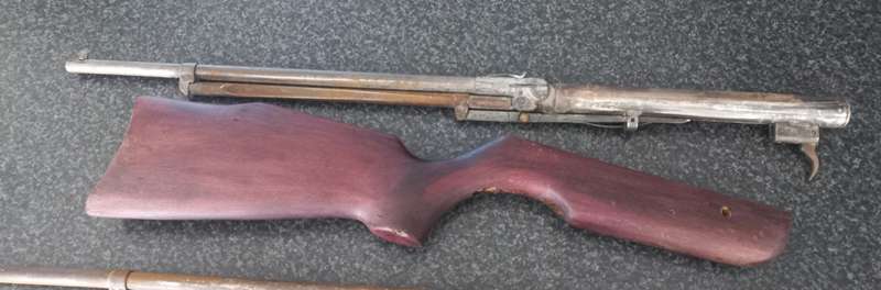 2x VEREY OLD TOP LOADER PELET GUNS