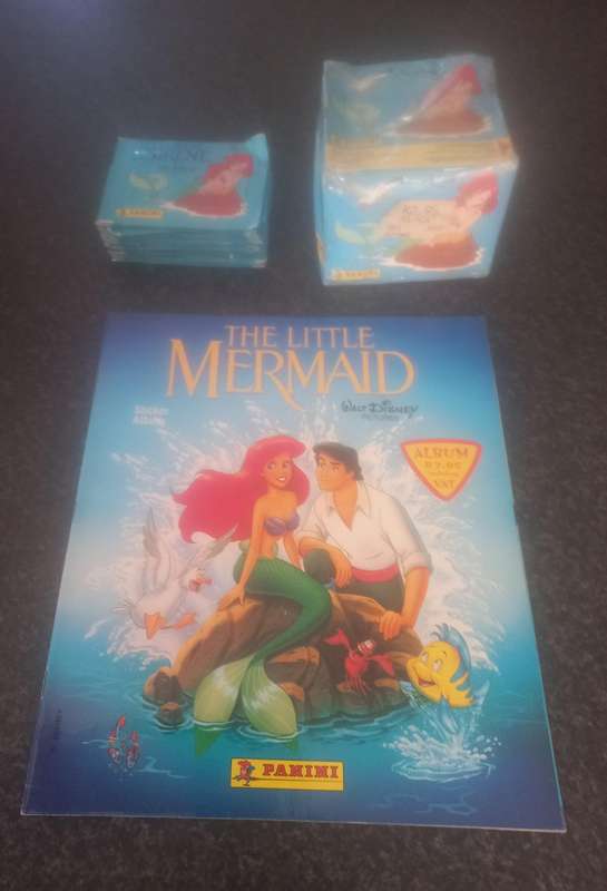 THYE LITTLE MERMAID TRADING CARDS