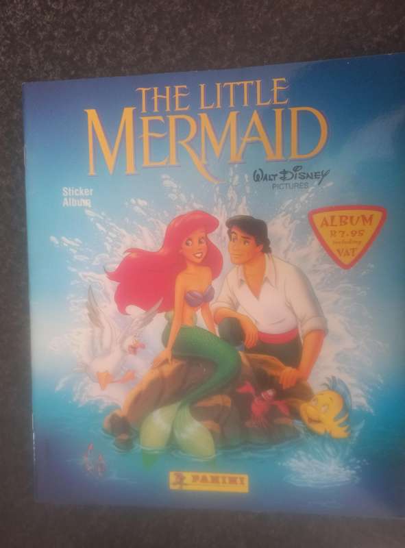 THYE LITTLE MERMAID TRADING CARDS