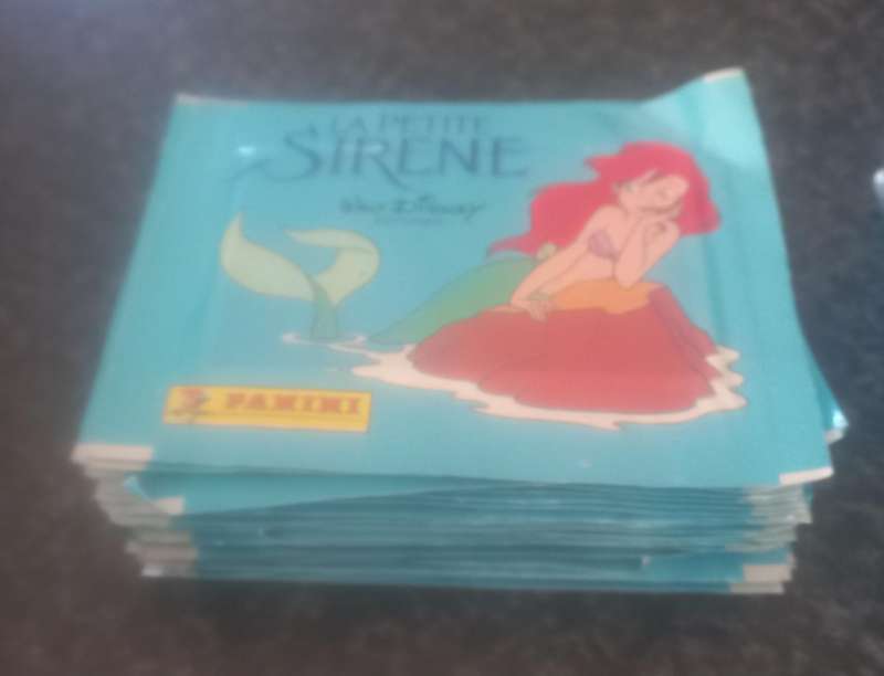 THYE LITTLE MERMAID TRADING CARDS