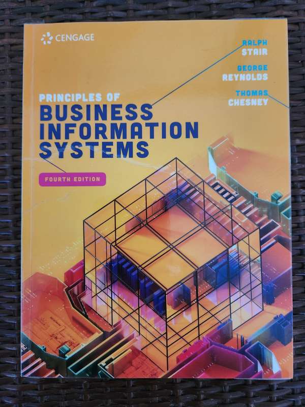 Principles of Business Information Systems 4th Edition
