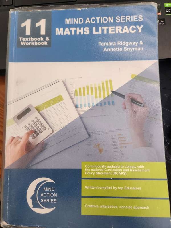 Mind Action Series Maths Literacy Textbook Grade 11
