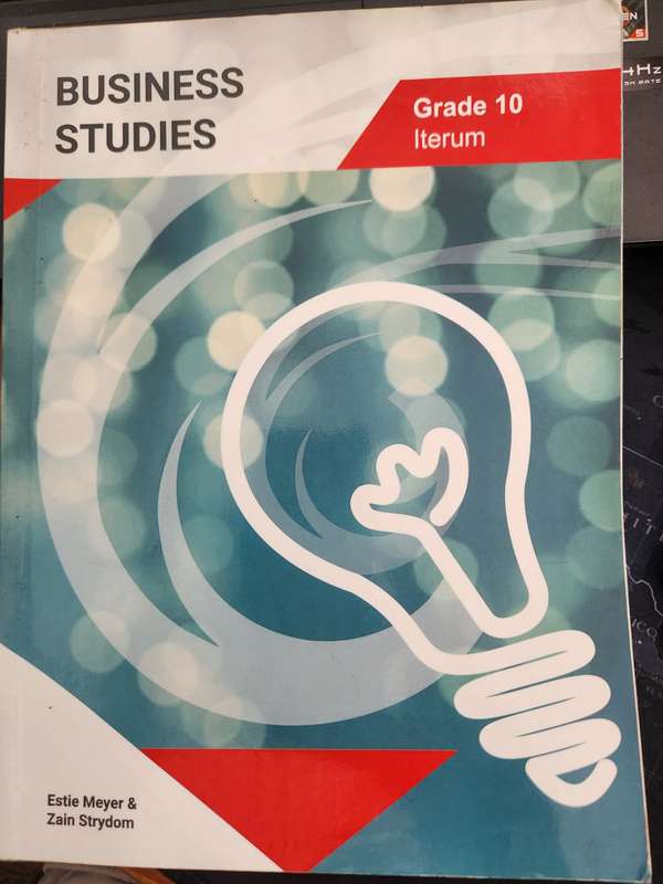 Consumo Business Studies Grade 10 Learner Book