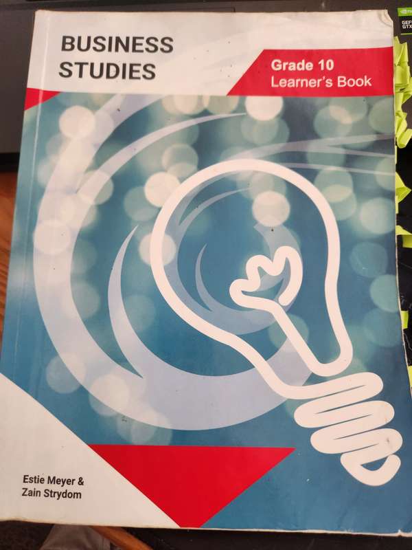 Consumo Business Studies Grade 10 Learner Book