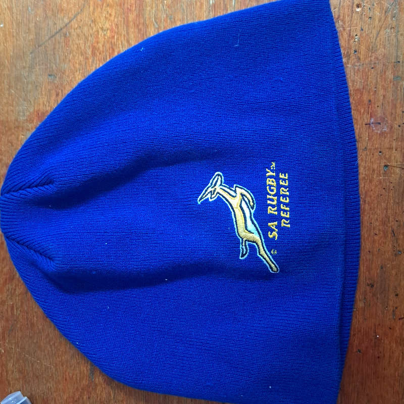 SA Rugby referee beanie