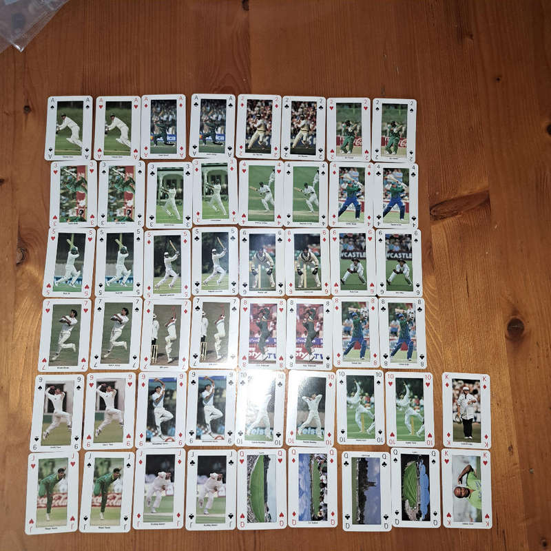 Cricket card lot - 99 World Cup