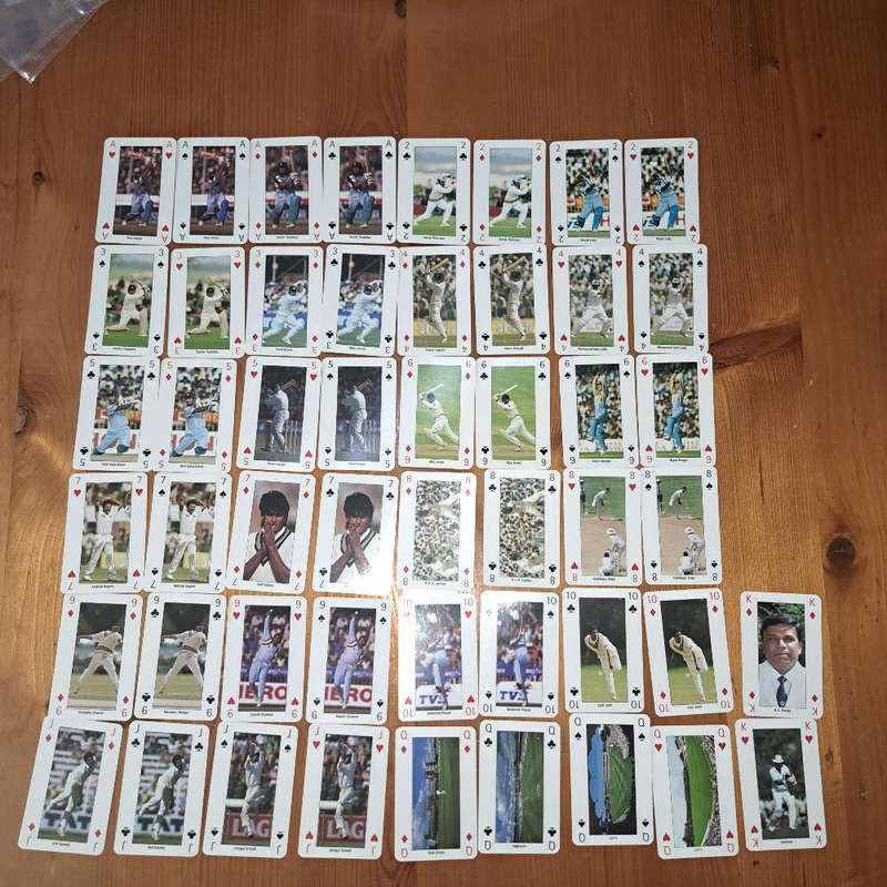 Cricket card lot - 99 World Cup