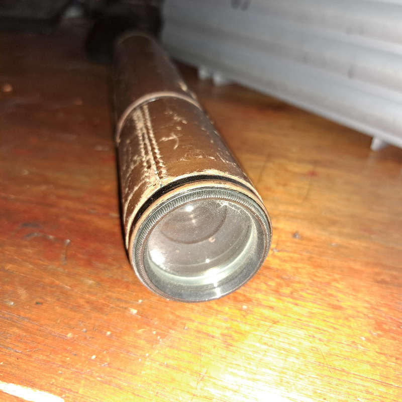 Brass telescope