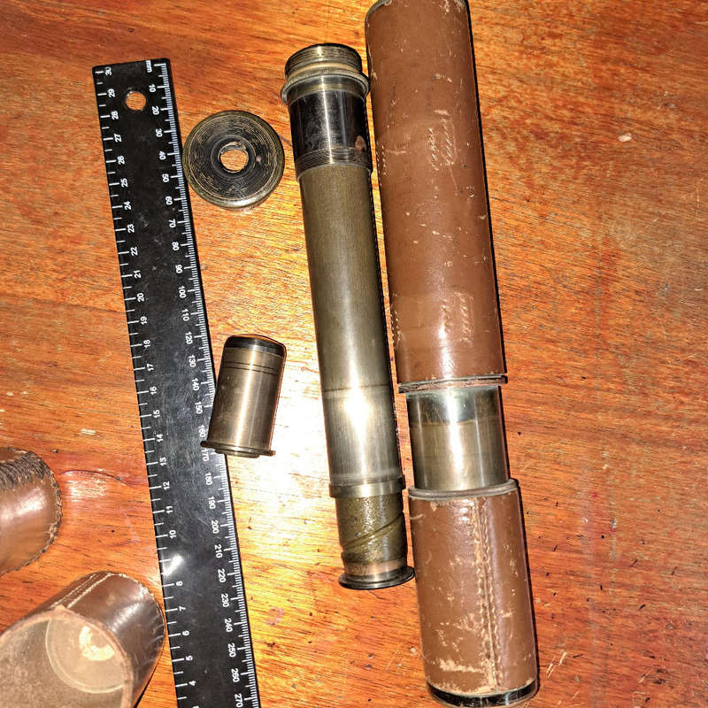 Brass telescope