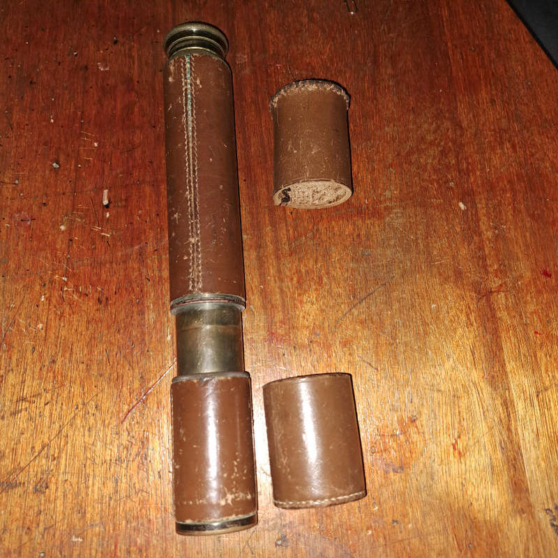 Brass telescope