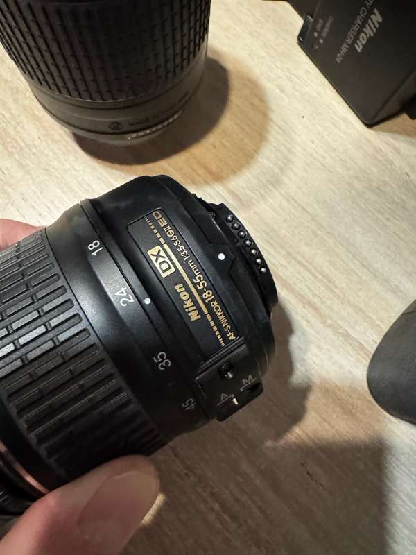 Nikon D3200 Camera Bundle with 2x Lenses and bag