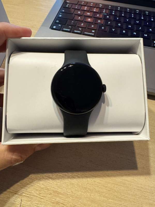 Google Pixel Watch (1st Gen) - Matte Black Stainless Steel