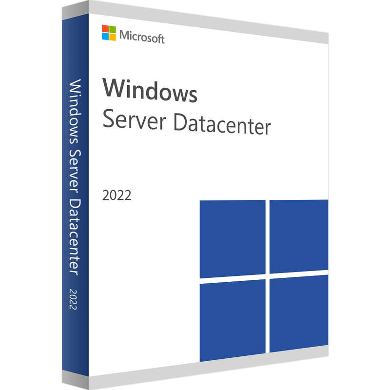 Microsoft Windows Server 2022 Datacenter | 16-Core License + 50 CAL's | COA Included