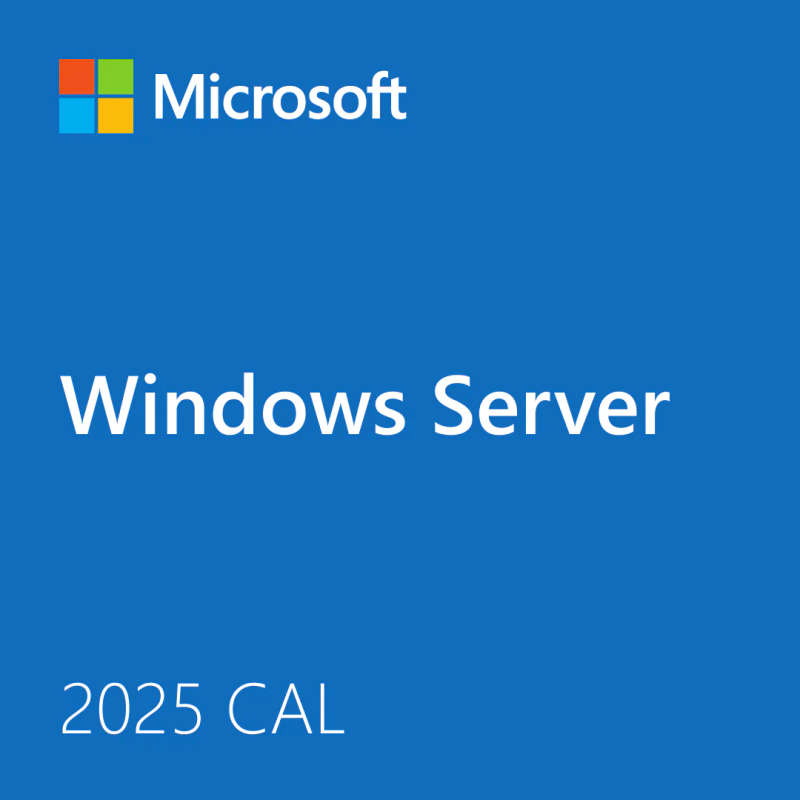 Microsoft Windows Server 2025 Standard | Remote Desktop User 50 User or Device CAL's