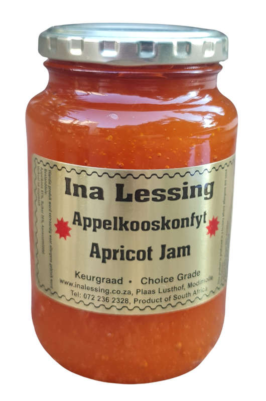 Ina Lessing Apricot Jam 410ml