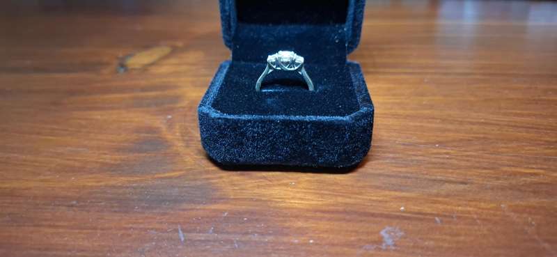 9 Carat Natural Diamonds Engagement ring - Trinity