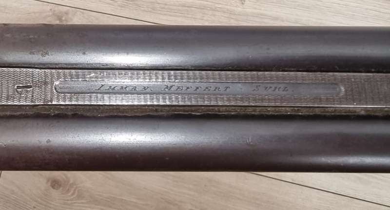 Stunning Piece - Imman Meffert 20 Gauge Side By Side Shotgun