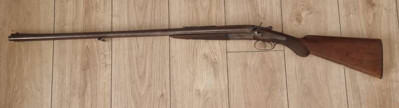 C. W. Andrews Ltd. London Double Barrel Back Action Hammer Shotgun in 12 Gauge