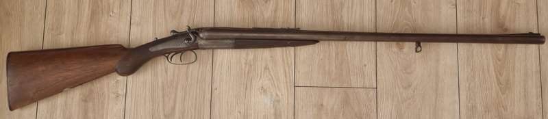 C. W. Andrews Ltd. London Double Barrel Back Action Hammer Shotgun in 12 Gauge