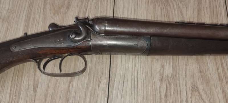 C. W. Andrews Ltd. London Double Barrel Back Action Hammer Shotgun in 12 Gauge