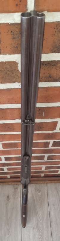 C. W. Andrews Ltd. London Double Barrel Back Action Hammer Shotgun in 12 Gauge