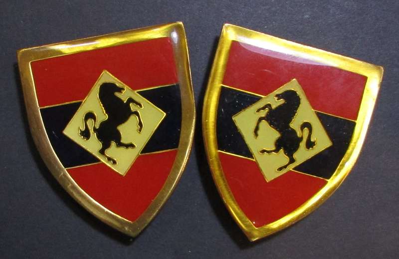 SADF - 11 Field Engineers Shoulder Flash Pair