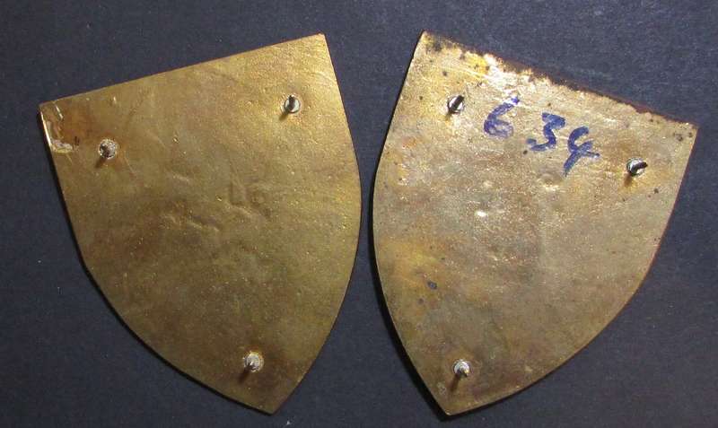 SADF - 11 Field Engineers Shoulder Flash Pair