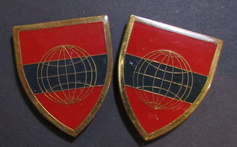 SADF - 1 Publication and Map Unit Shoulder Flash Pair