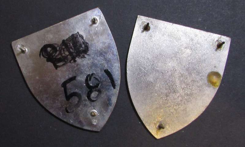 SADF - 1 Military Town Management Shoulder Flash Pair