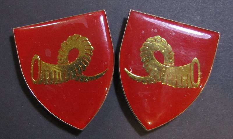 SADF - Ventersdorp Commando Shoulder Flash Pair