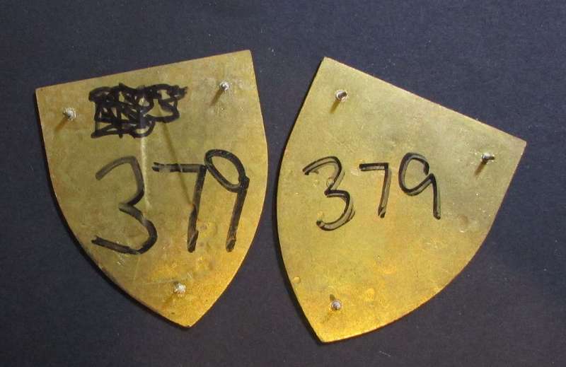 SADF - Krugersdorp Commando Shoulder Flash Pair