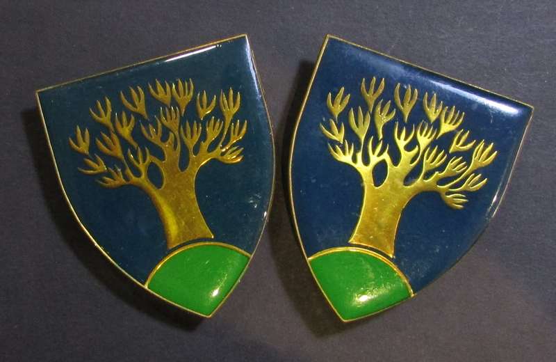 SADF - SWA Keetmanshoop Commando Shoulder Flash Pair