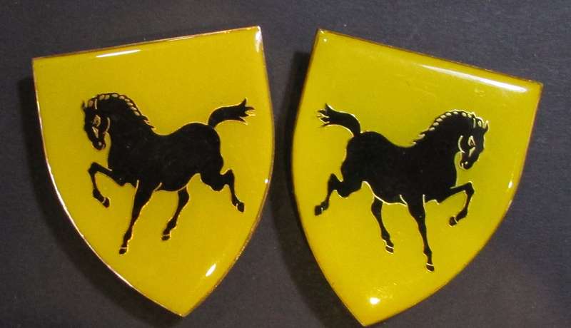 SADF - Johannesburg East Commando Shoulder Flash Pair