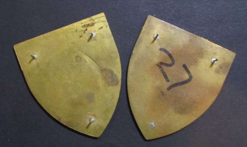 SADF - 1 SA Infantry Battalion Shoulder Flash Pair