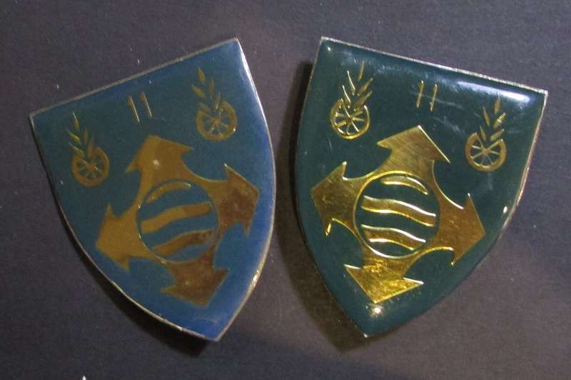 SADF - 11 Supply and Transport Shoulder Flash Pair