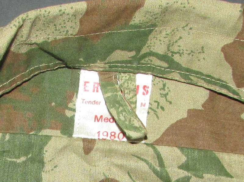 SAP Period Camo Short Sleeve Button Shirt - Big Size and Near Mint