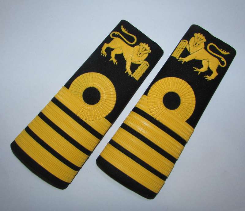 SADF - Navy Captain Rank Epaulette Pair