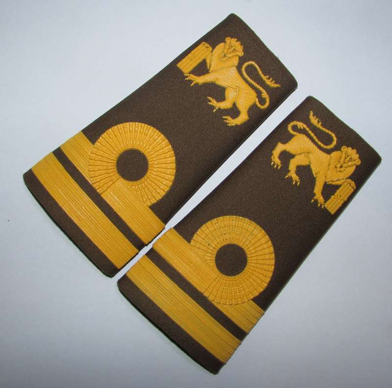 SADF - Navy Marines Rank Epaulette Pair