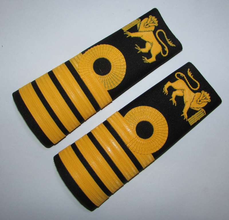 SADF - Navy Captain Rank Epaulette Pair