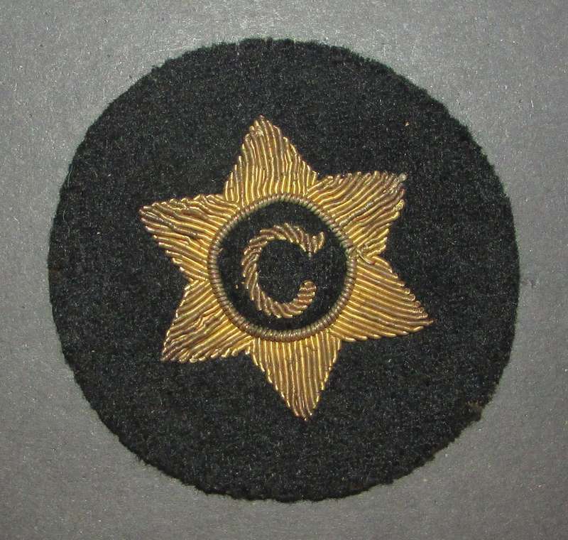 Royal Navy Bullion Wire Badge