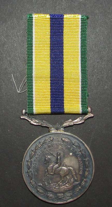 SADF - Full Size De Wet Decoration - Sterling Silver