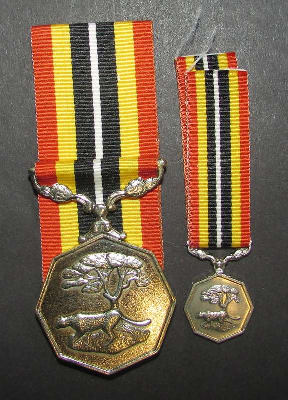 SADF - Full Size with Miniature Southern Africa Medals